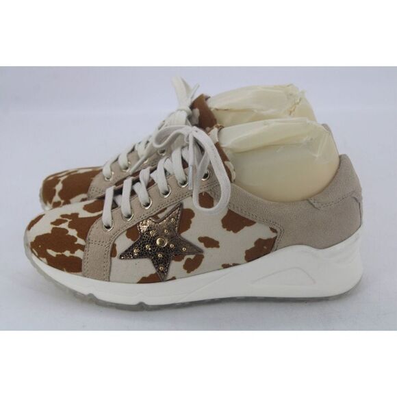 Myra Luster SneakersCow Print  Size 7  NWOT - Picture 9 of 11